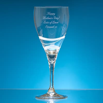 Custom Printed 280ml Verona Crystalite Goblet