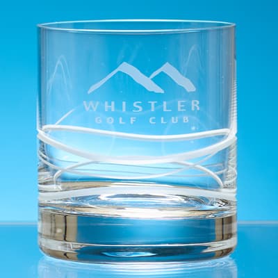 Custom Printed 310ml Verona Crystalite Whisky Tumbler