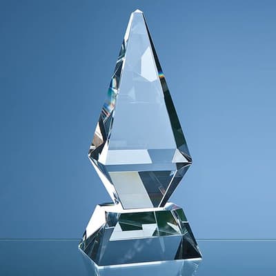 Promotional 30.5cm Optical Crystal Glacier Award
