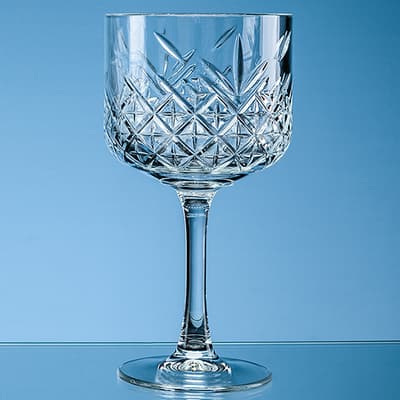 Promotional 550ml Creative Bar Full Cut Gin Glass