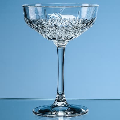 Custom Printed 270ml Creative Bar Full Cut Champagne Saucer