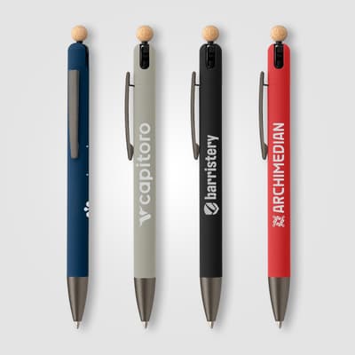 Branded Cavo Recycled Aluminium Fidget Pen