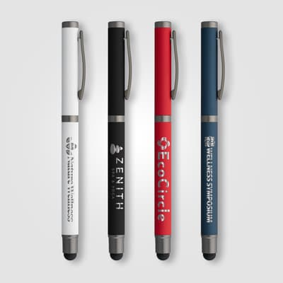 Promotional Bowie Recycled Aluminium Stylus Gel Pen