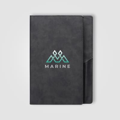 Promotional Memento PU Suede Texture Journal - A5