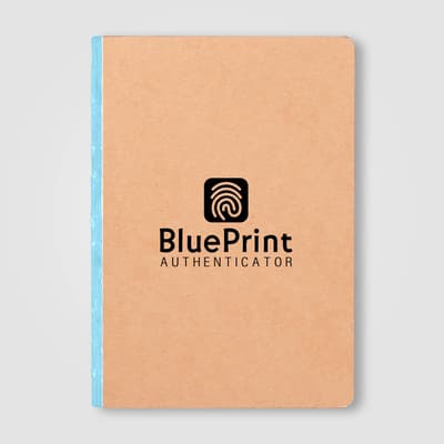 Promotional Romy Kraft Cover Colour Edge Journal - A5