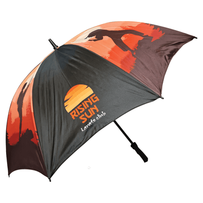 Branded ProSport Deluxe Double Canopy Golf Umbrella