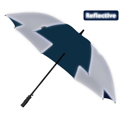 Branded Impliva Falcone Reflective Golf Golf Umbrella