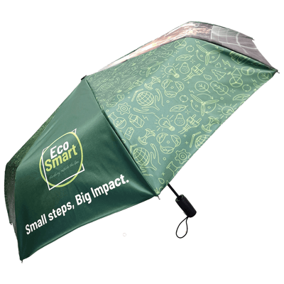 Branded Executive Telescopic UK ECO Double Canopy Golf Umbrella