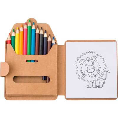 The Marlon - Cardboard colouring set
