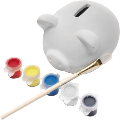 The Monika - Piggy bank made of plaster