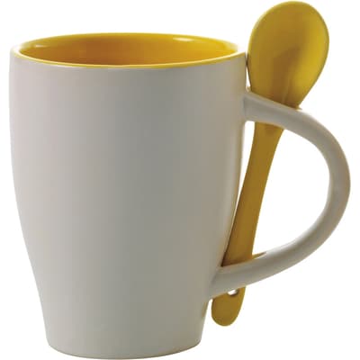 The Eduardo - Coffee mug with spoon (300ml)