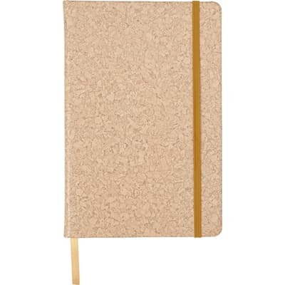 The Violet - Notebook with cork printed cover (approx. A5)