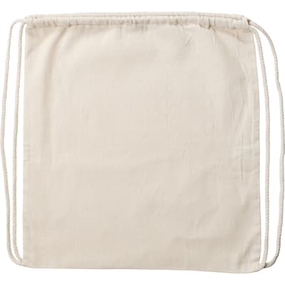 The Dominique - Cotton drawstring bag. (120gsm/3.54oz)