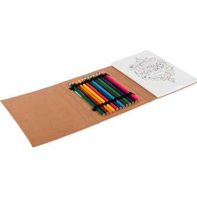 The Kora - Colouring folder for adults