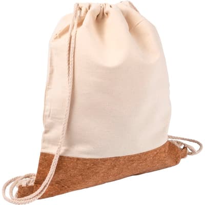 The Tianna - Cotton drawstring bag. (280gsm/8.26oz)