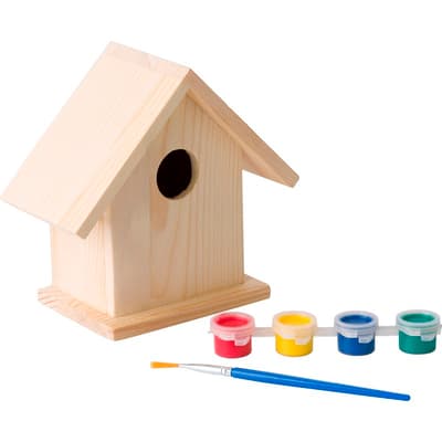 The Wesley - Bird house with painting set