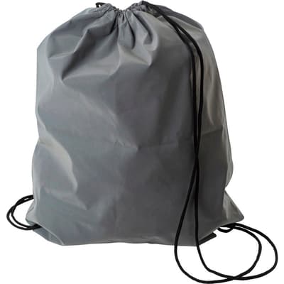 The Melila - Synthetic fibre (190D) reflective drawstring bag