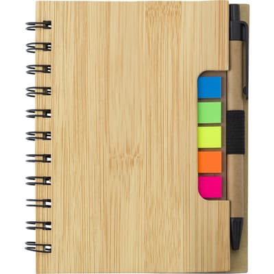 The Niall - Wire bound notebook with ballpen