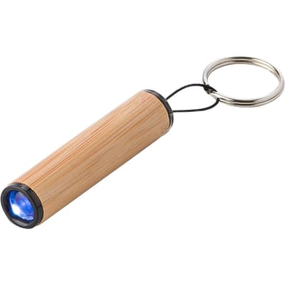 The Star - Bamboo mini torch keyring