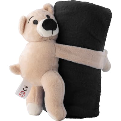 The Owen - Plush Bear with fleece blanket