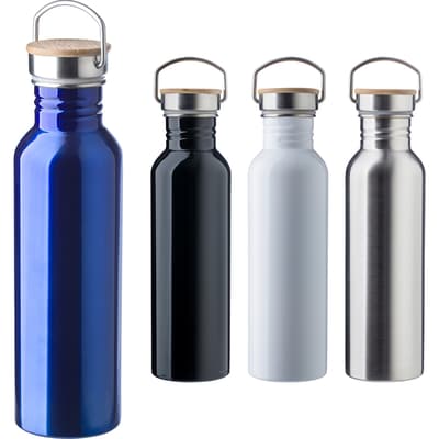 The Poppy - Stainless steel single walled drinking bottle (700ml)