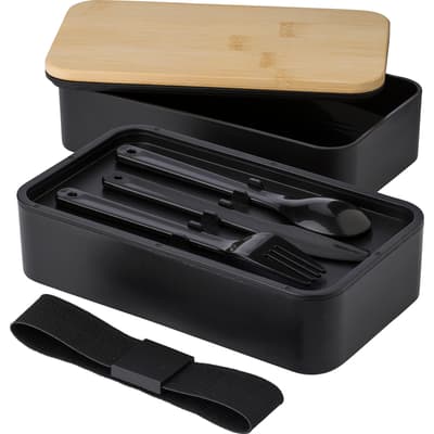 The Maxton - Double lunch box with bamboo lid