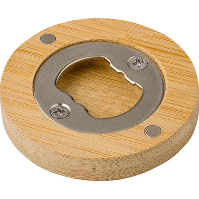 The Ace - Bamboo magnet with bottle opener