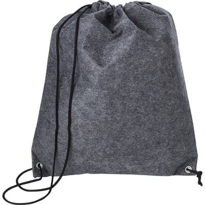 The Maya - RPET felt drawstring bag
