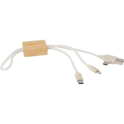 The Keegan - Bamboo USB charger