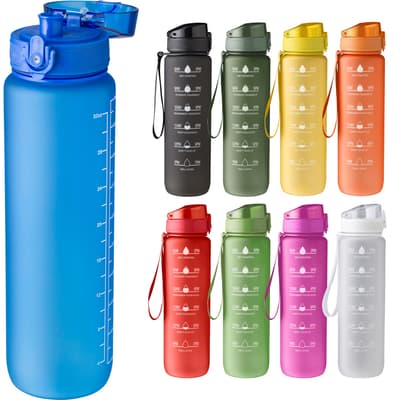 The Astro - RPET bottle with time markings (1000ml)