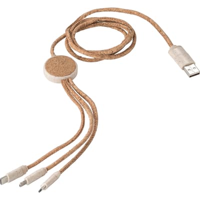 The Gemma - Stainless steel charging cable