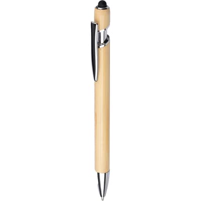 The Manuela - Bamboo ballpen with stylus