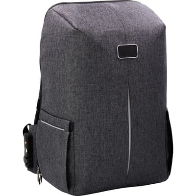 The Phantom - BrandCharger anti-theft RPET backpack