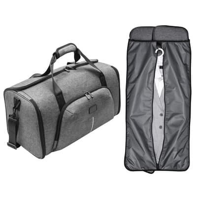 The Voyager - BrandCharger RPET travel bag with garment cover