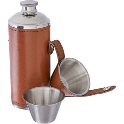 The Brock - Recycled stainless steel flask (230ml)