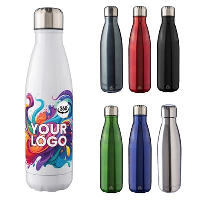 The Cliff - Recycled stainless steel single walled bottle (650ml)