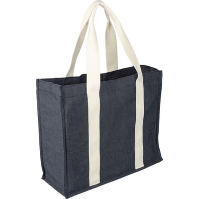 The Gretchen - Denim shopping bag. (280gsm/8.26oz)