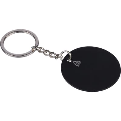 The Risa - Recycled stainless steel keyring