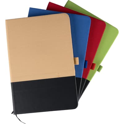 The Yuna - RPET polyester notebook (approx. A5)
