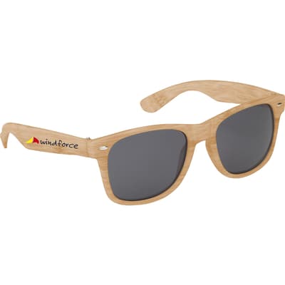 Bamboo look sunglasses
