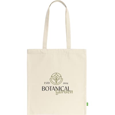 Organic canvas shopper (320gsm/9.43oz)