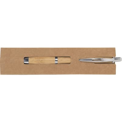 Card sleeve for single pen