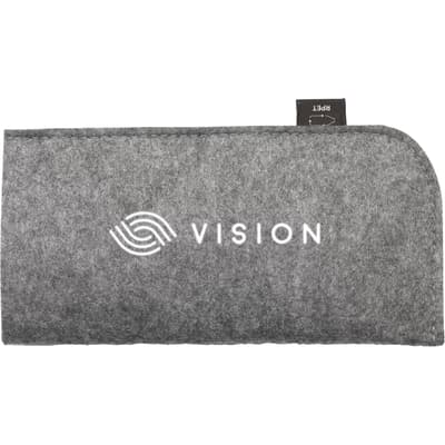 RPET felt pouch for glasses