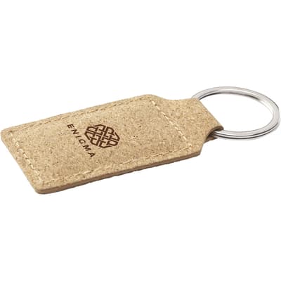 Cork keyring