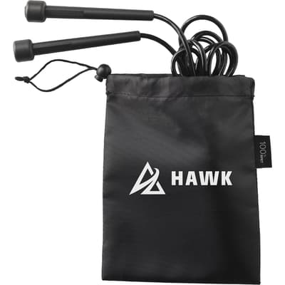 Skipping rope in a pouch