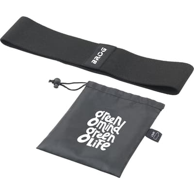 Resistance band in a pouch