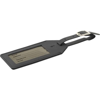 Vegan pineapple luggage tag