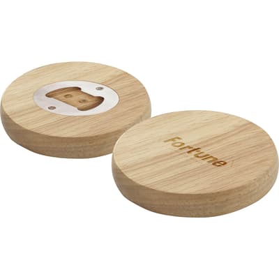 The Rondo - Beech wood bottle opener