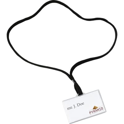Lanyard name card holder