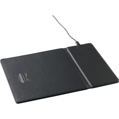Recycled wireless charging mouse mat
